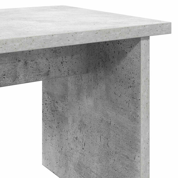 Schuhschrank mit Regal Beton Grau