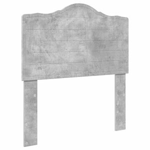 vidaXL Cadre de lit avec tiroirs Gris béton 90 x 190 cm Bois d'ingénierie