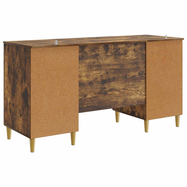 Schreibtisch Geräucherte Eiche 142,5 cm