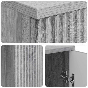 Schreibtisch Graues Sonoma 142,5 cm