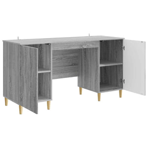 Schreibtisch Graues Sonoma 142,5 cm