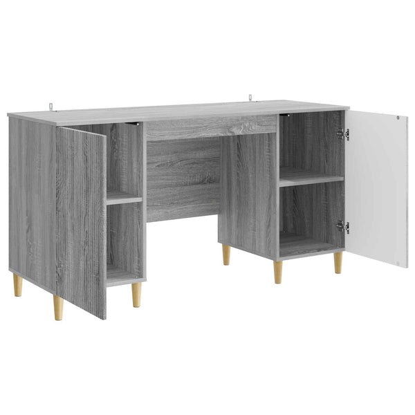 Schreibtisch Graues Sonoma 142,5 cm