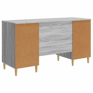 Schreibtisch Graues Sonoma 142,5 cm