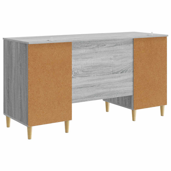 Schreibtisch Graues Sonoma 142,5 cm