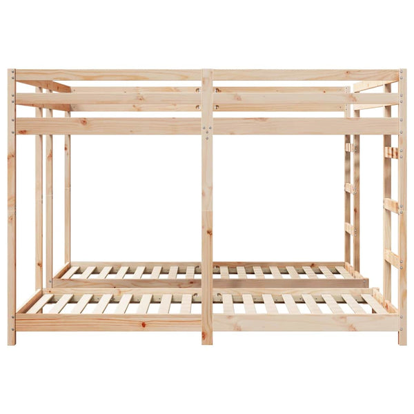 Dreifach Etagenbett 80/200 Kiefer massiv
