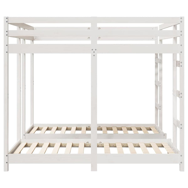 Dreifach Etagenbett 160x200 cm Weiß