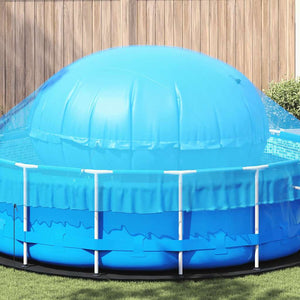 Winter Pool Kissen Blau Ø 220x140cm