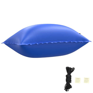Winter Pool Kissen Blau 380x180x140cm