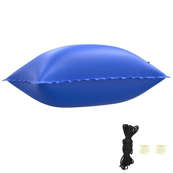 Winter Pool Kissen Blau 380x180x140cm