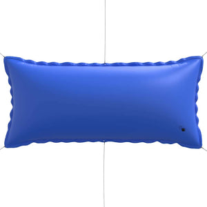 Winter Pool Kissen Blau 380x180x140cm