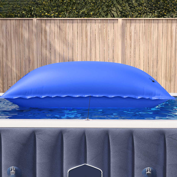 Winter Pool Kissen Blau 460x230cm