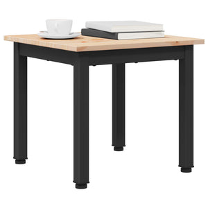 Couchtisch Kiefer Massivholz 40x40 cm