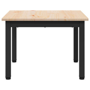 Couchtisch Kiefer Massivholz 50x50 cm