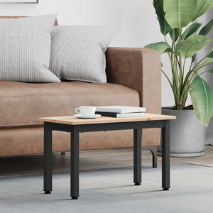 Couchtisch Kiefer Massivholz 60x30 cm
