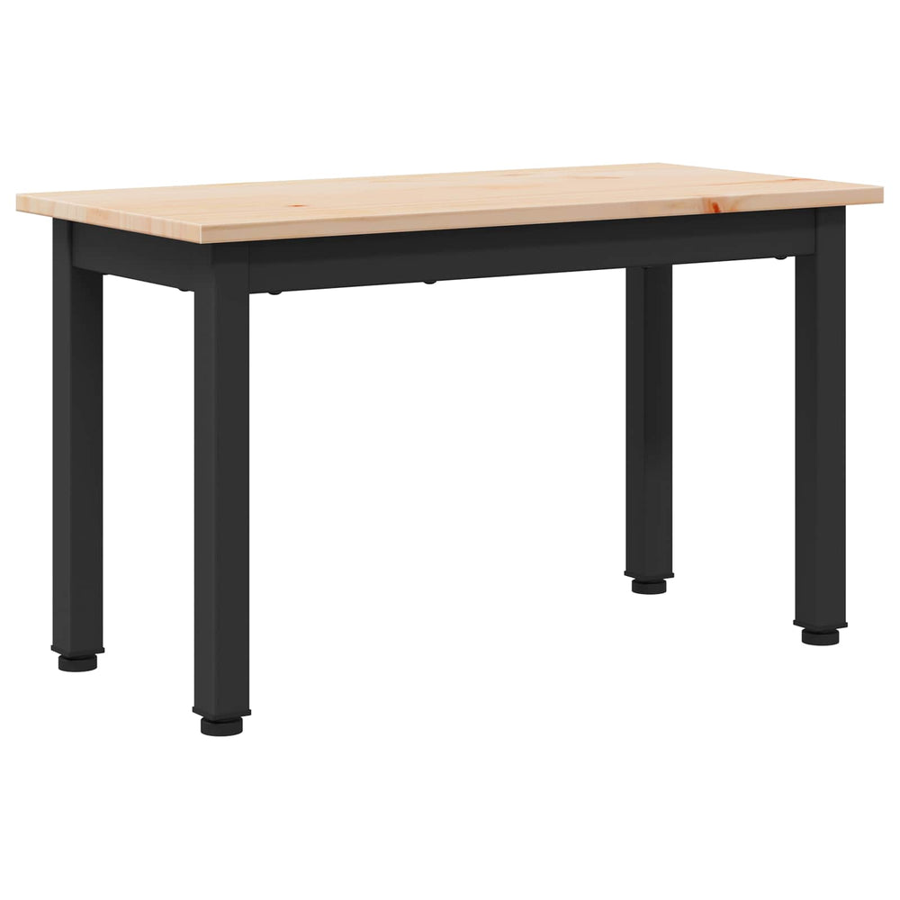 Couchtisch Kiefer Massivholz 60x30 cm