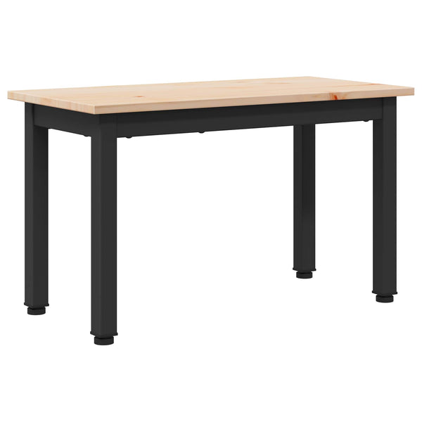 Couchtisch Kiefer Massivholz 60x30 cm