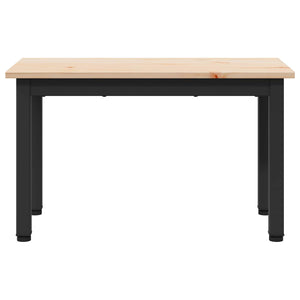 Couchtisch Kiefer Massivholz 60x30 cm
