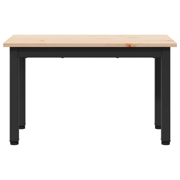 Couchtisch Kiefer Massivholz 60x30 cm