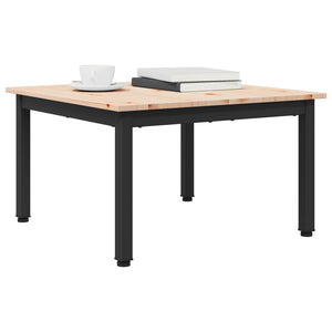 Couchtisch Kiefer Massivholz 60x60 cm