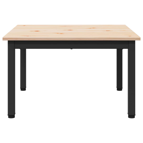 Couchtisch Kiefer Massivholz 60x60 cm