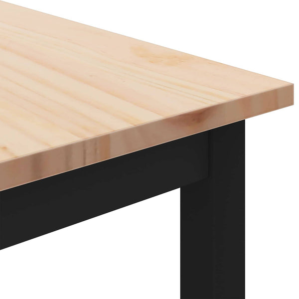 Couchtisch Kiefer Massivholz 60x50 cm
