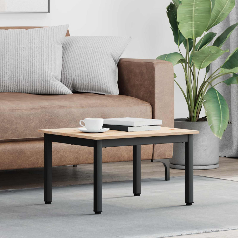 Couchtisch Kiefer Massivholz 60x50 cm
