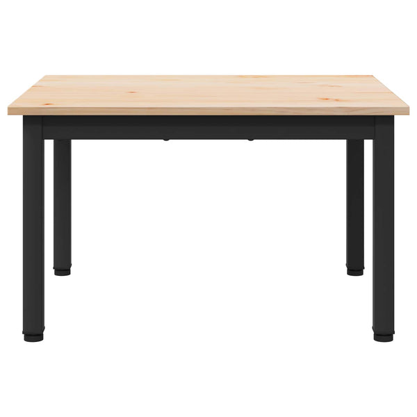Couchtisch Kiefer Massivholz 60x50 cm