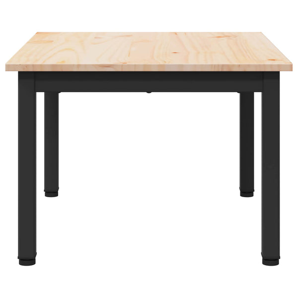 Couchtisch Kiefer Massivholz 60x50 cm