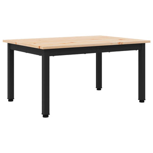 Couchtisch Kiefer Massivholz 70x50 cm