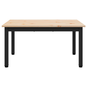 Couchtisch Kiefer Massivholz 70x50 cm
