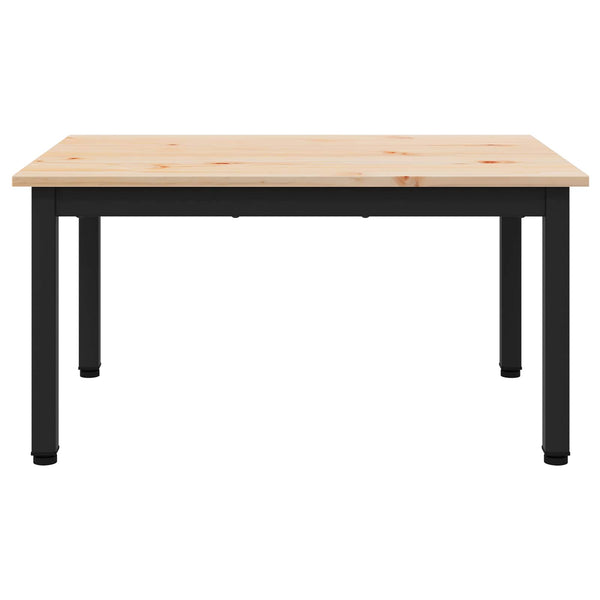 Couchtisch Kiefer Massivholz 70x50 cm