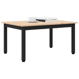 Couchtisch Kiefer Massivholz 70x50 cm