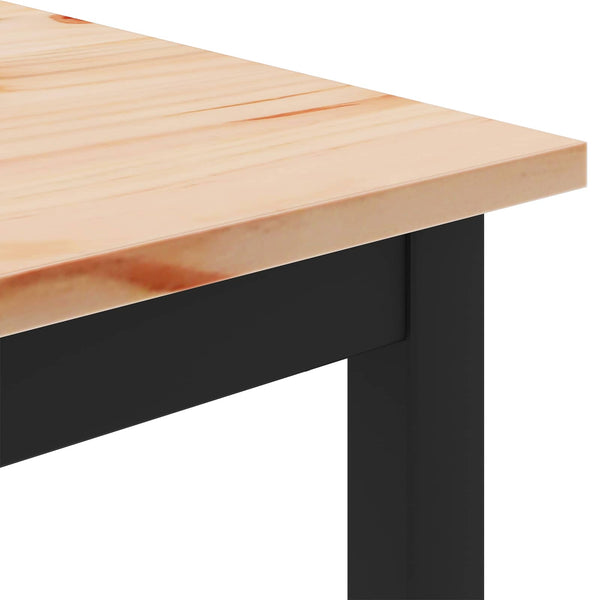 Couchtisch Kiefer Massivholz 80x80 cm