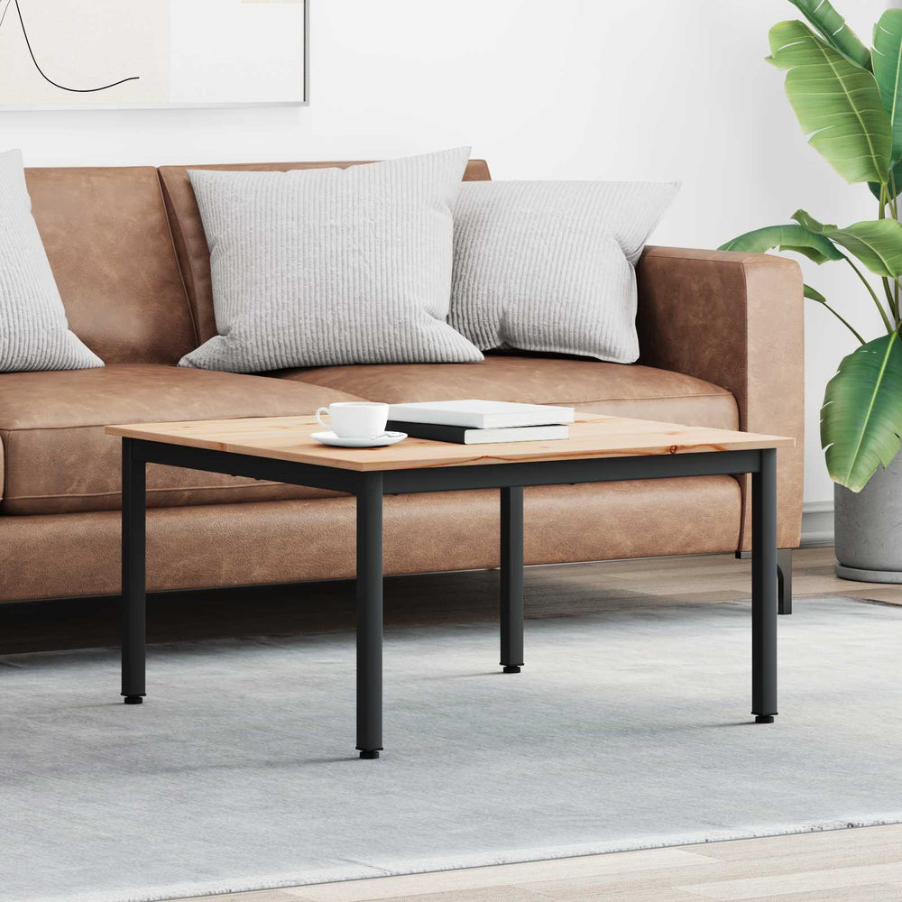 Couchtisch Kiefer Massivholz 80x80 cm