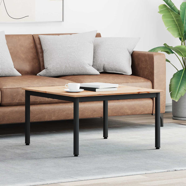 Couchtisch Kiefer Massivholz 80x80 cm