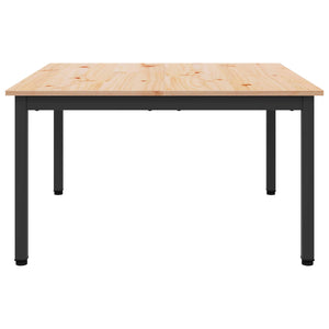 Couchtisch Kiefer Massivholz 80x80 cm