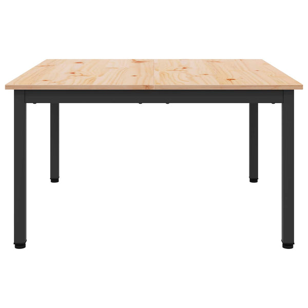 Couchtisch Kiefer Massivholz 80x80 cm