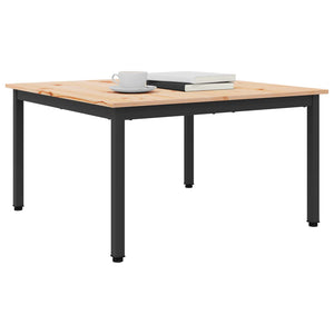 Couchtisch Kiefer Massivholz 80x80 cm