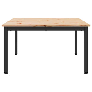 Couchtisch Kiefer Massivholz 80x80 cm