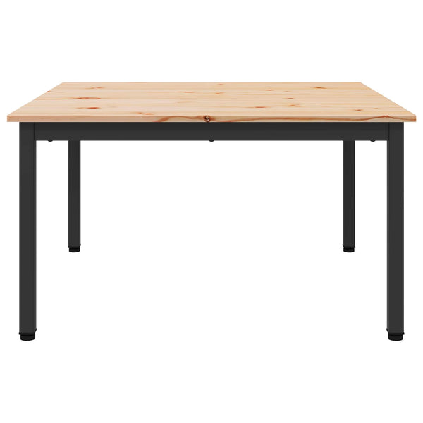 Couchtisch Kiefer Massivholz 80x80 cm