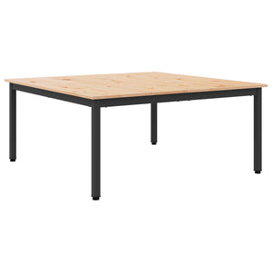 Couchtisch Kiefer Massivholz 100x100 cm