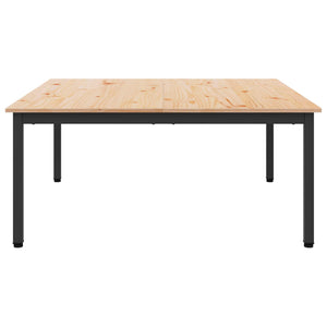 Couchtisch Kiefer Massivholz 100x100 cm
