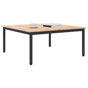 Couchtisch Kiefer Massivholz 100x100 cm