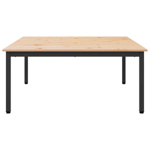 Couchtisch Kiefer Massivholz 100x100 cm