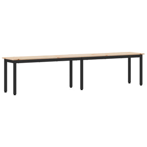 Massivholz Bank Kiefer 200cm
