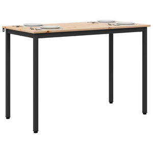 Massivholz Esstisch Kiefer Natur 110 cm