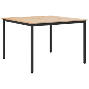 Massiver Kiefernholz Esstisch, 110x110 cm