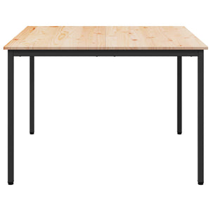 Massiver Kiefernholz Esstisch, 110x110 cm