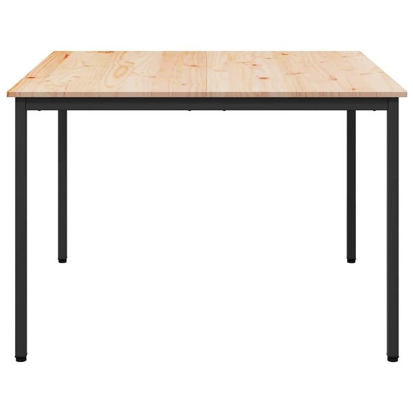 Massiver Kiefernholz Esstisch, 110x110 cm