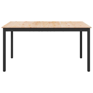 Massivholz Esstisch Kiefer Natur 140 cm